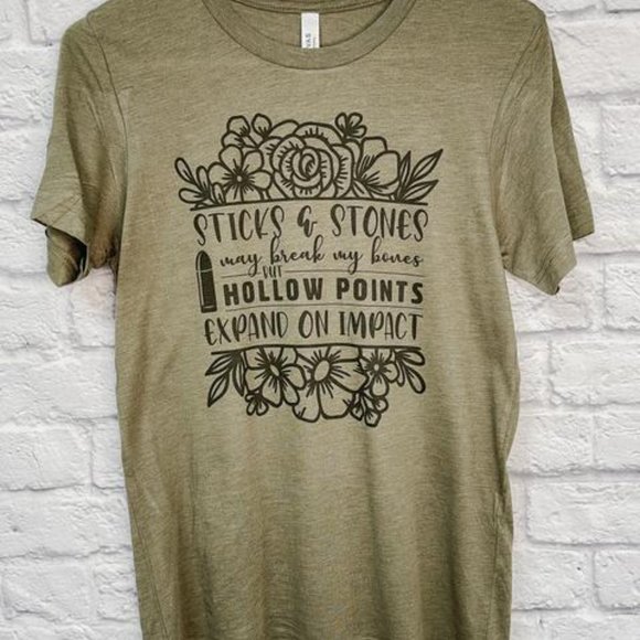 STICKS & STONES Handmade Graphic Tee - Picture 5 of 6